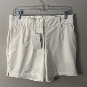 Nike DA3209-100 Dri-FIT Victory Women's 5" Golf Shorts White - Medium